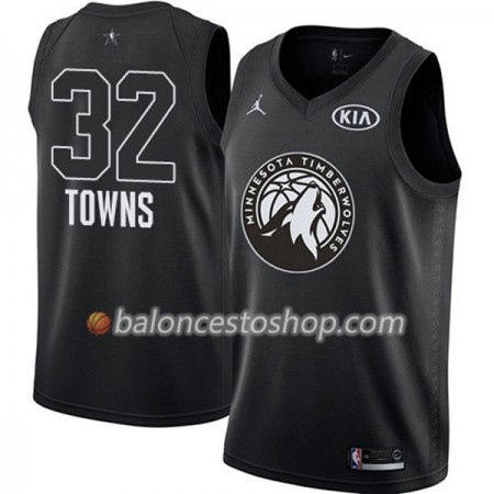 Camiseta Hombre NBA Minnesota Timberwolves Karl Anthony-Towns 32 2018 All-Star Jordan Brand Negro Swingman Camiseta Hombre NBA Minnesota Timberwolves Karl Anthony-Towns 32 2018 All-Star Jordan Brand Negro Swingman